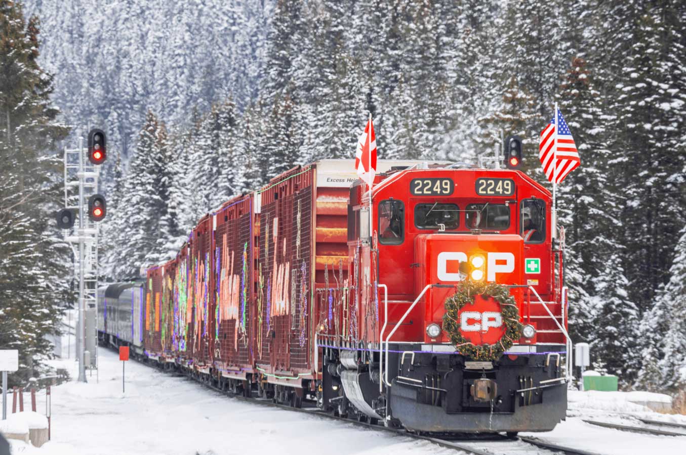 Canadian Pacific Holiday Train 2024 in Canada & the US