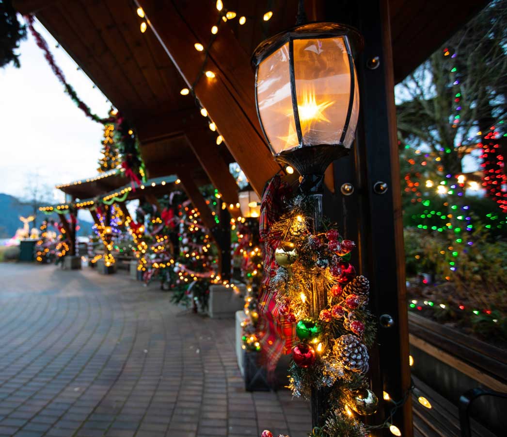 Harrison Hot Springs Christmas Lights by the Lake - Vancouver Christmas