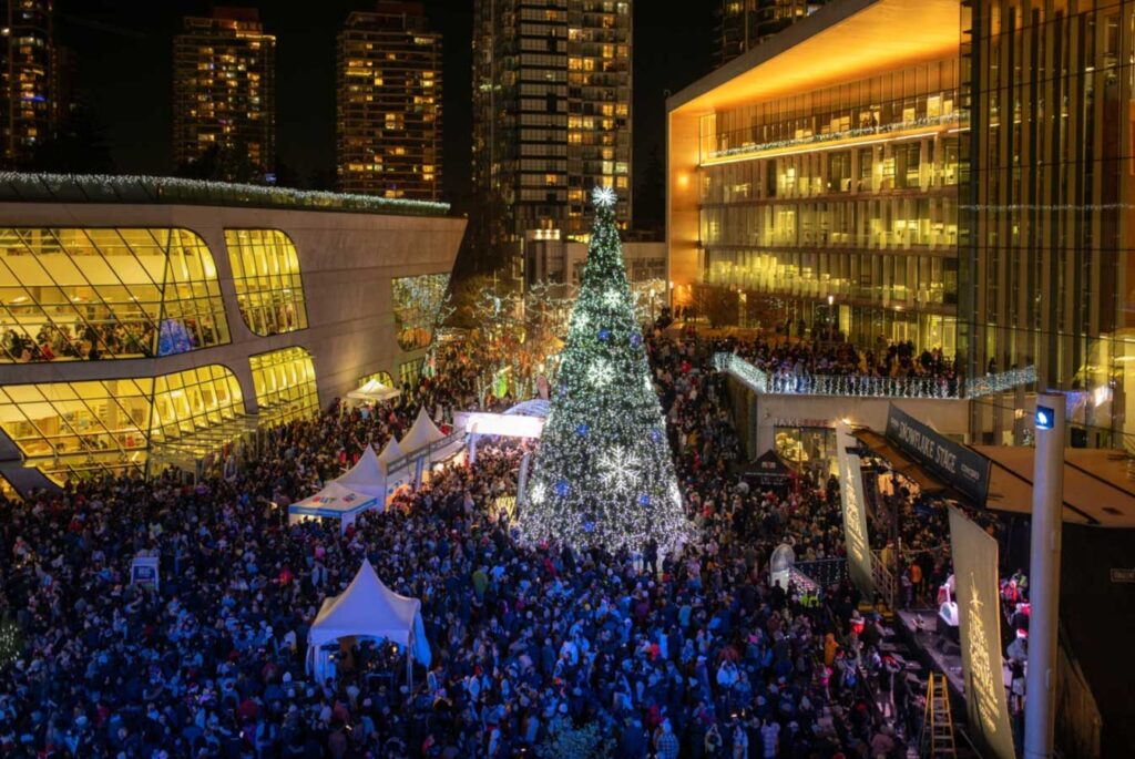 Surrey Tree Lighting Festival - Vancouver Christmas