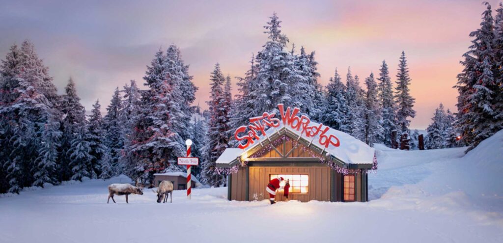 The Peak of Christmas at Grouse Mountain