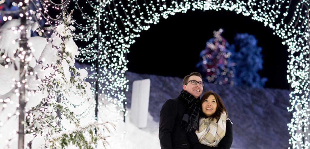 The Peak of Christmas at Grouse Mountain