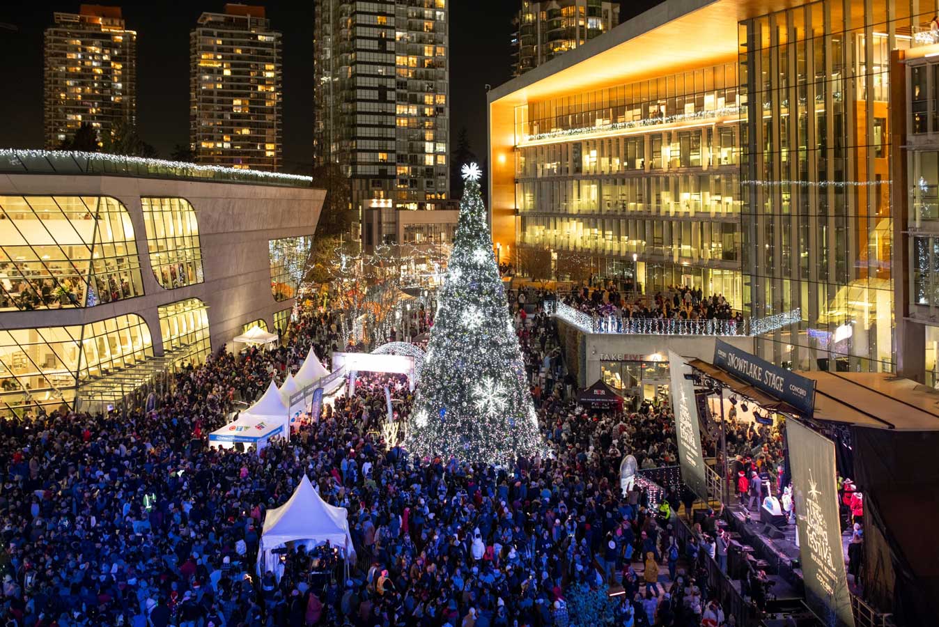 Surrey Tree Lighting Festival 2025 - Vancouver Christmas