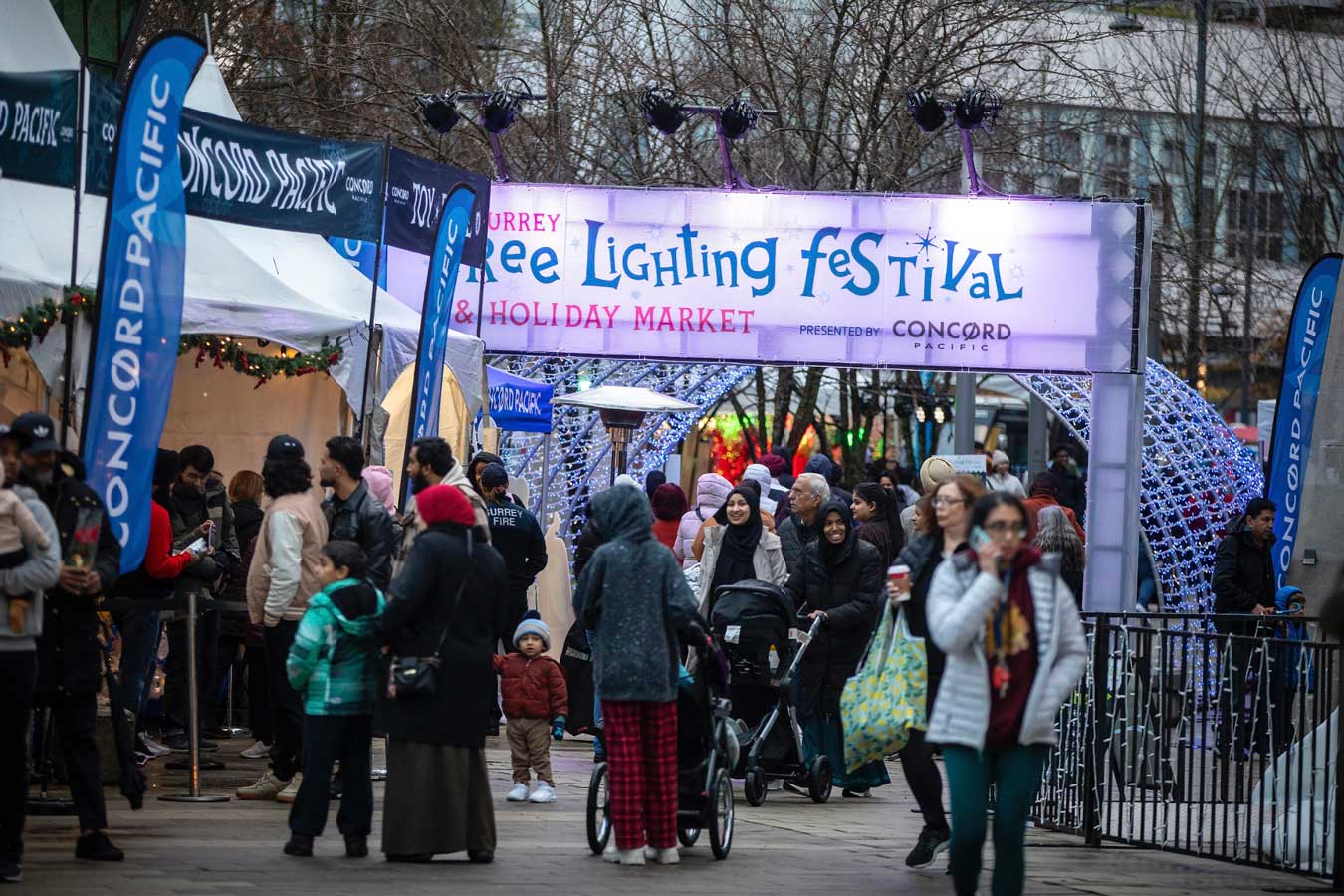 Surrey Tree Lighting Festival 2025 - Vancouver Christmas