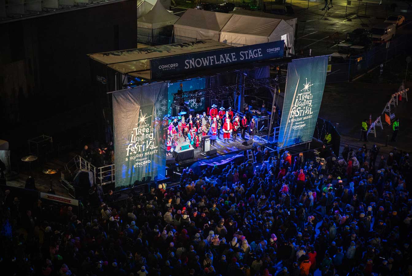 Surrey Tree Lighting Festival 2025 - Vancouver Christmas