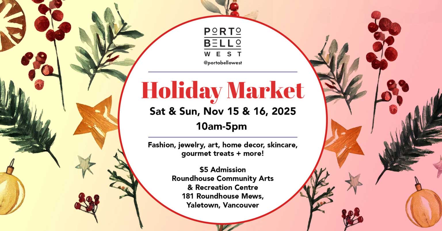 Roundhouse Holiday Market 2025 - Vancouver Christmas