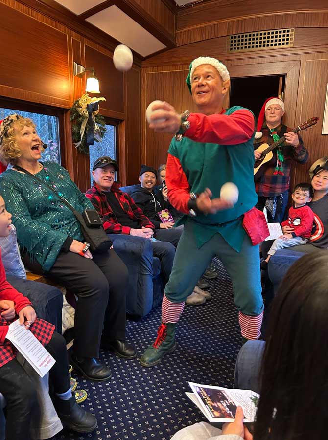 North Pole Express 2025 in Squamish, BC - Vancouver Christmas