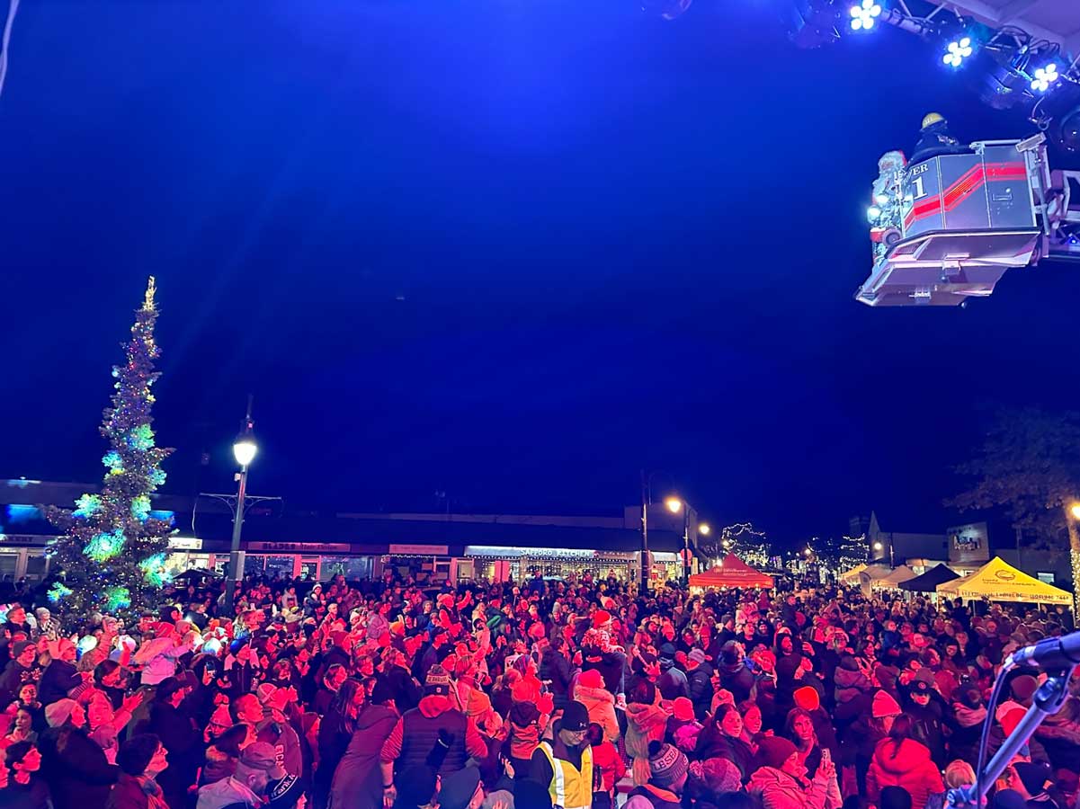 Tree Lighting Festival 2025 in Ladner Village - Vancouver Christmas