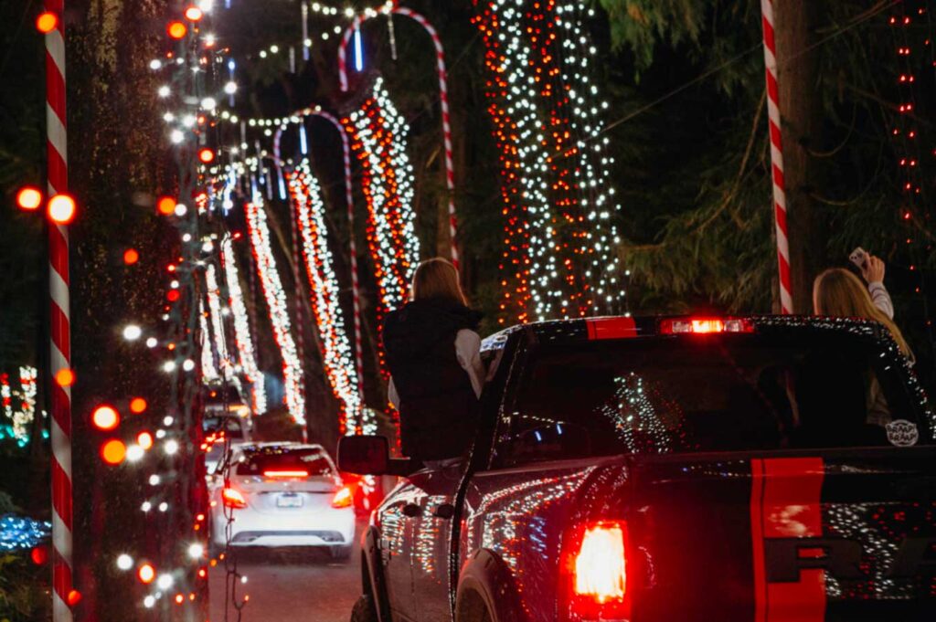 Holiday Lights in Williams Park 2025 in Langley Holiday Lights in Williams Park, Langley - Vancouver Christmas